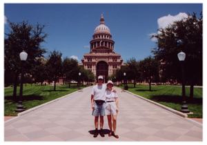 Das Texas State Capitol in Austin, TX